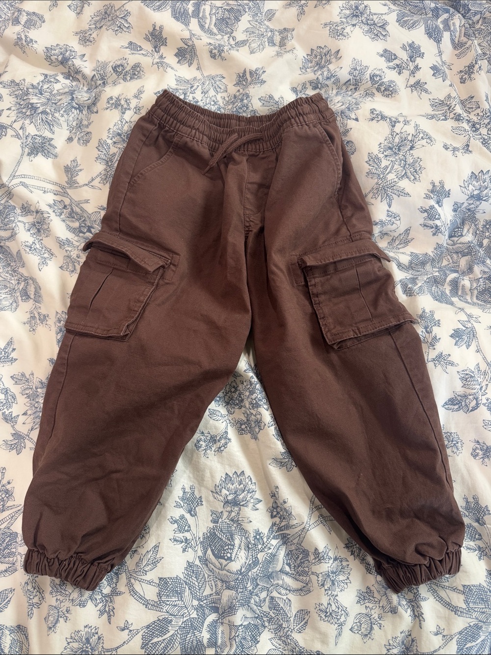 art class Brown Cargo Jogger Pants for Kids